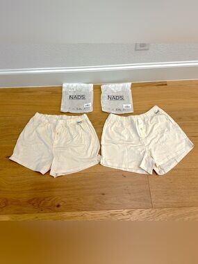 NADS - (2 PACK) ORGANIC COTTON BALL-NATURAL™ BOXER - XXL, NWT